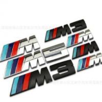 宝马BMW金属M车标车贴3D立体改装贴1系3系5系4系X5M3M5尾标车身贴