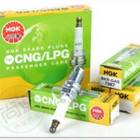NGK进口油气两用火花塞BKR-GAS CNG LPG天然气液化汽双燃料