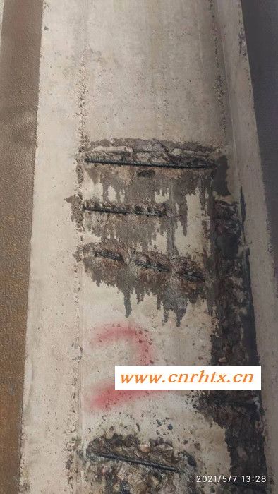 广东清远车间工程部位的抗磨损防护与修补用。环氧树脂灌浆料
