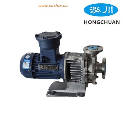 台湾泓川磁力驱动式热水热油泵 GMH耐高温泵 导热油防爆泵