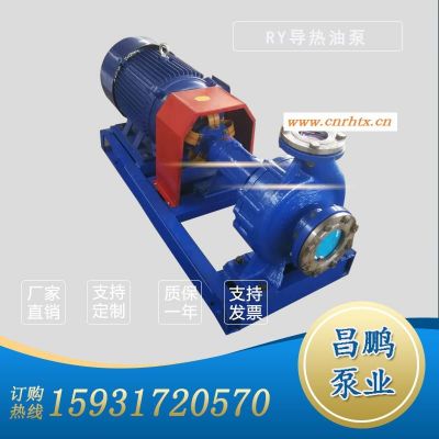 昌鹏泵业RY导热油循环泵 油炸设备专用泵 RY50-32-250高扬程离心泵