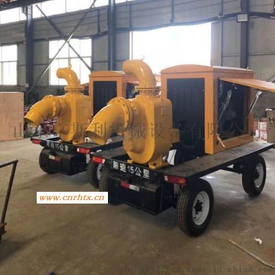 山东厂家销售 四轮移动式抽水机 柴油移动泵车
