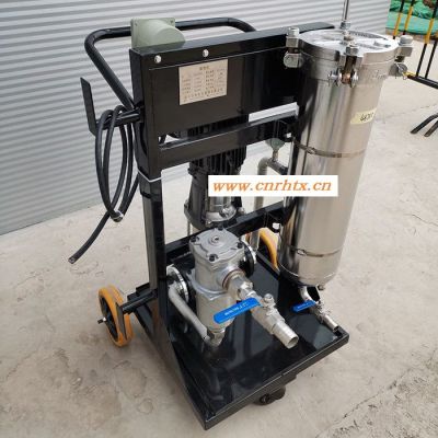 佳洁宝滤器LYC-40A 移动式加油小车 单筒滤油小车 液压油滤油机 滤油车