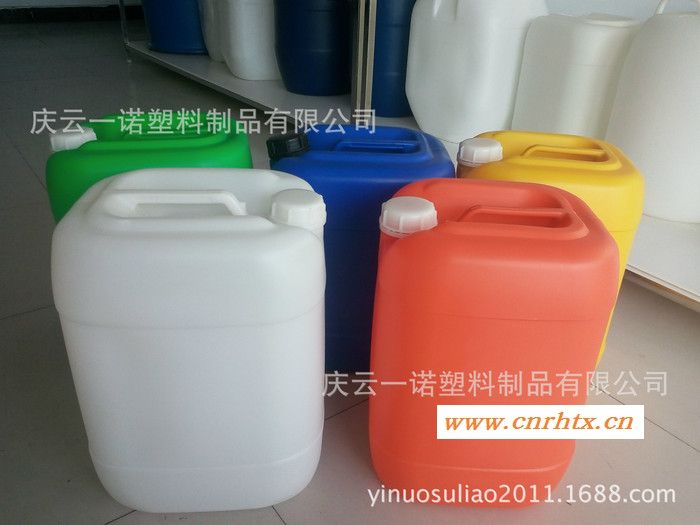 油桶25升塑料化工桶 25公斤扁方食品密封桶 25升化工桶厂家