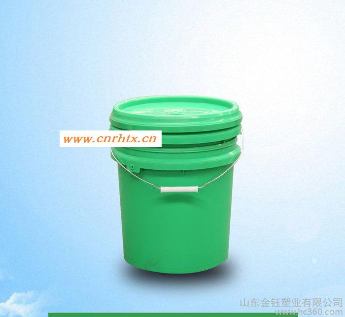 5L圆形塑料涂料桶机油桶 全新PP料生产耐磨耐摔润滑油桶
