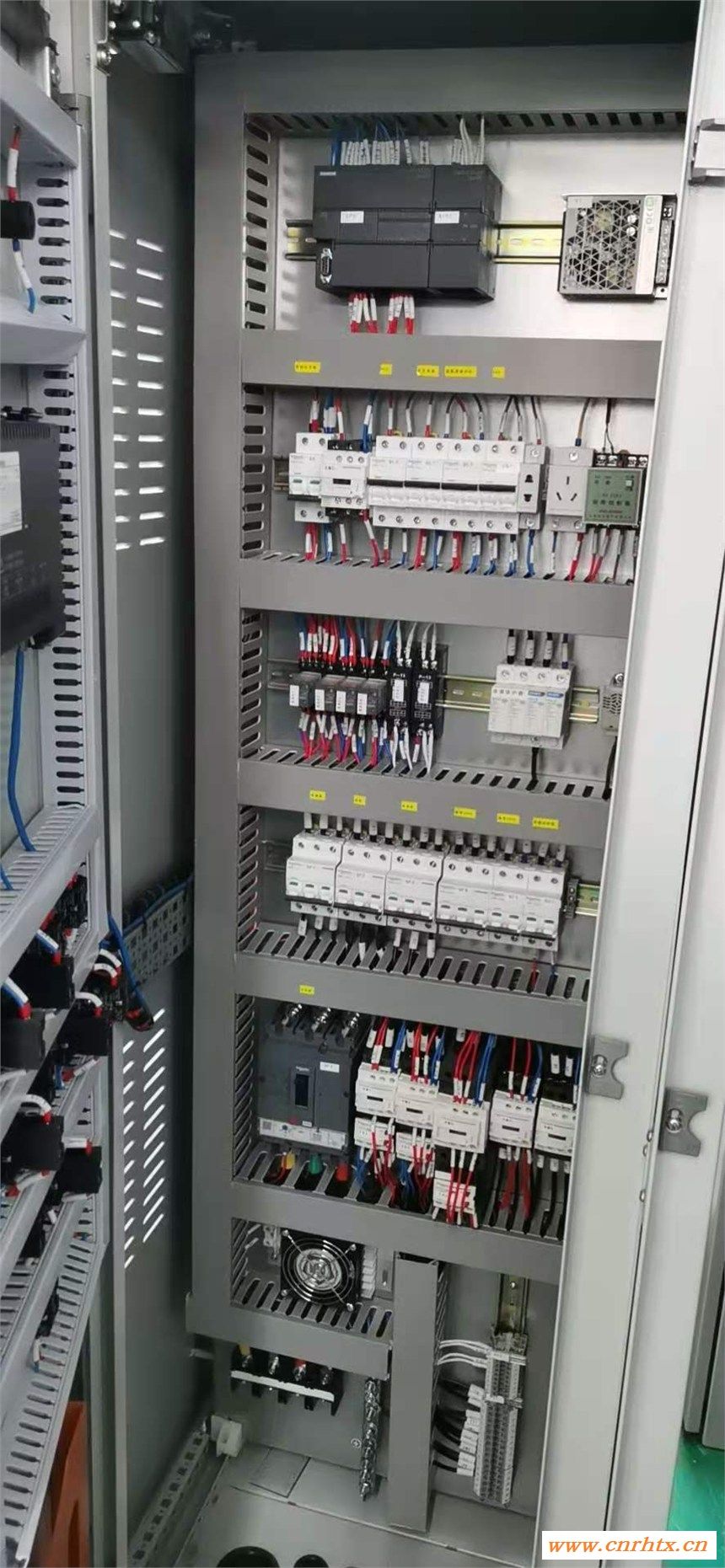 乐清柳市PLC控制柜-冷库PLC控制柜-锅炉控制箱-净化工程自控箱 自主研发生产PLC智能柜