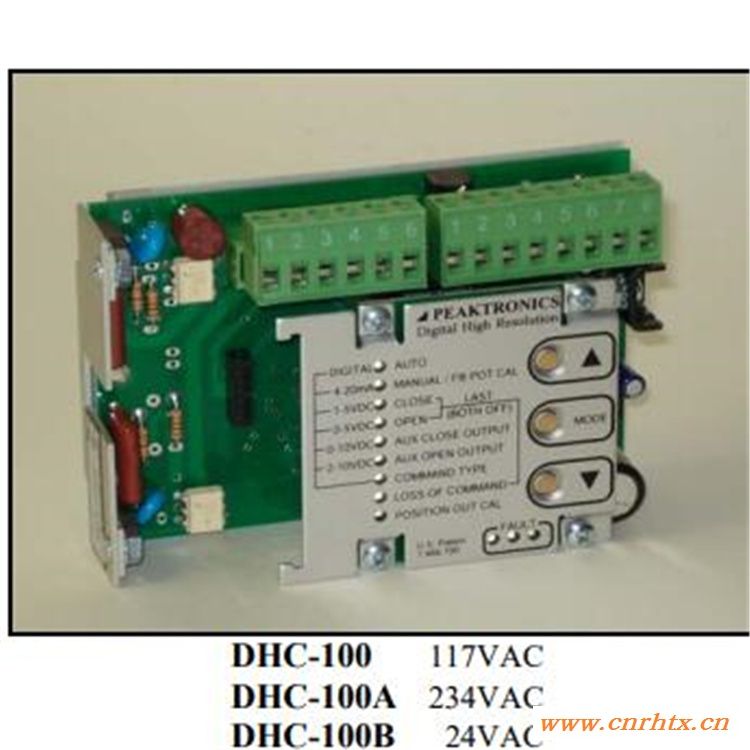 Peaktronics数字高分辨率控制器DHC-100系列